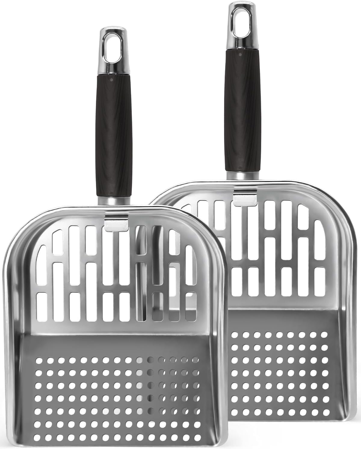 Griddle Scoop for Blackstone with a Any-Edge Hook, Stainless Steel Griddle Portable Food Mover for Stir Fry and Move Food, Classic Grill Shovel