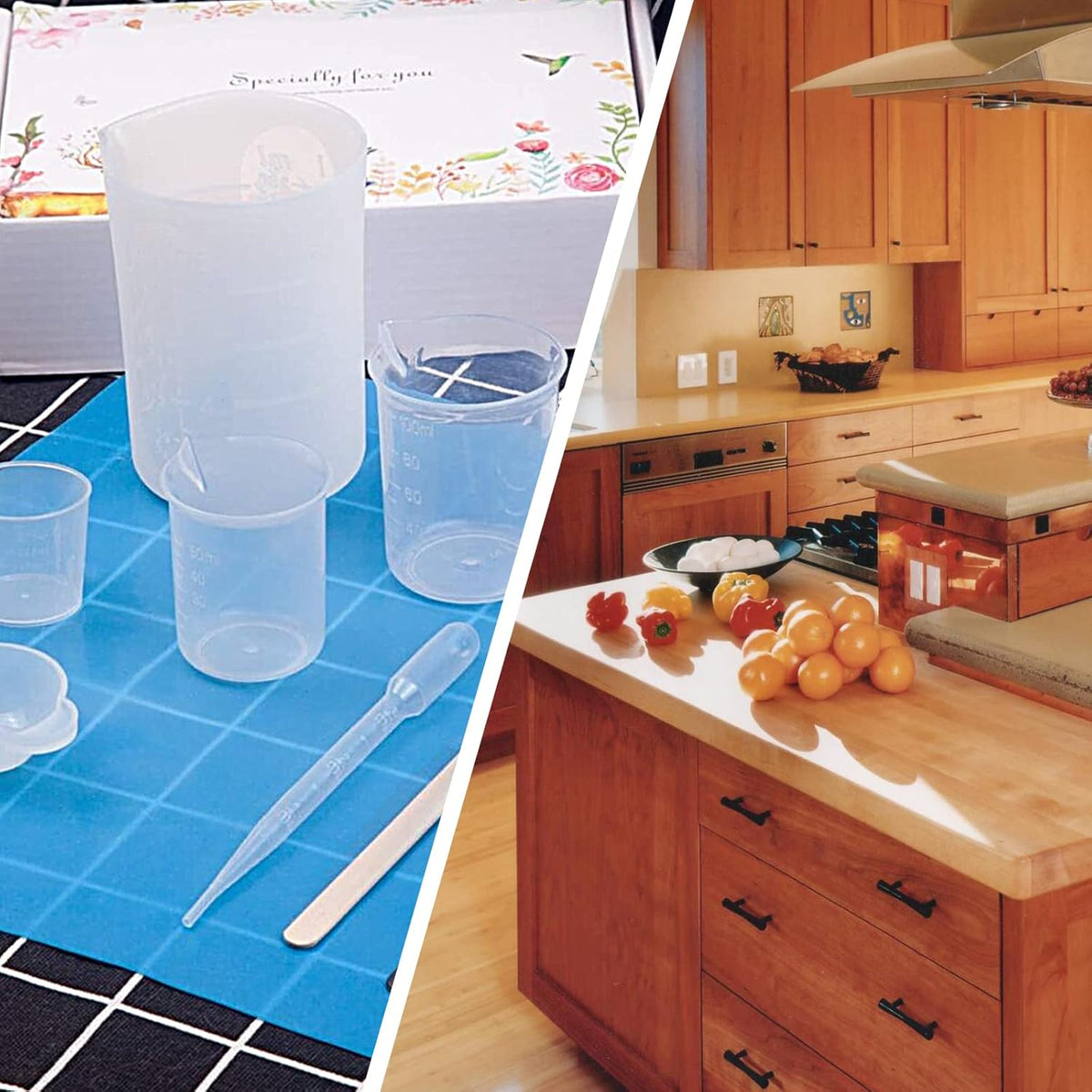 100ml/3.4oz Plastic Graduated Beaker, 3 Pack, Transparent | PP Material, Measuring Cup, Mixing Cup, For Kitchen Lab