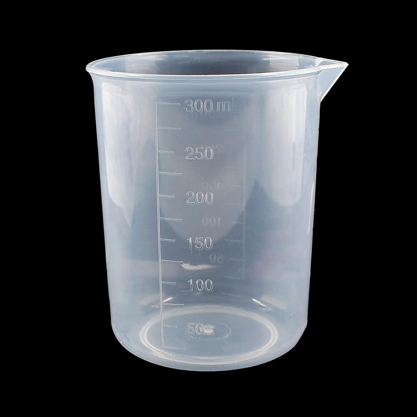 100ml/3.4oz Plastic Graduated Beaker, 3 Pack, Transparent | PP Material, Measuring Cup, Mixing Cup, For Kitchen Lab