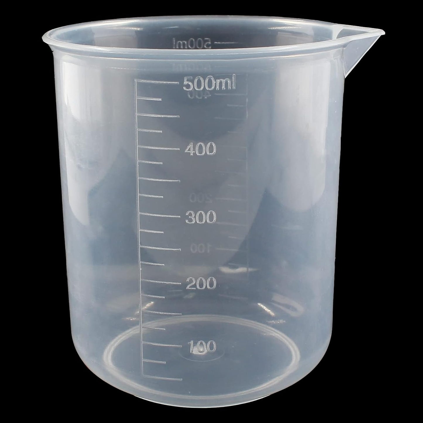 100ml/3.4oz Plastic Graduated Beaker, 3 Pack, Transparent | PP Material, Measuring Cup, Mixing Cup, For Kitchen Lab
