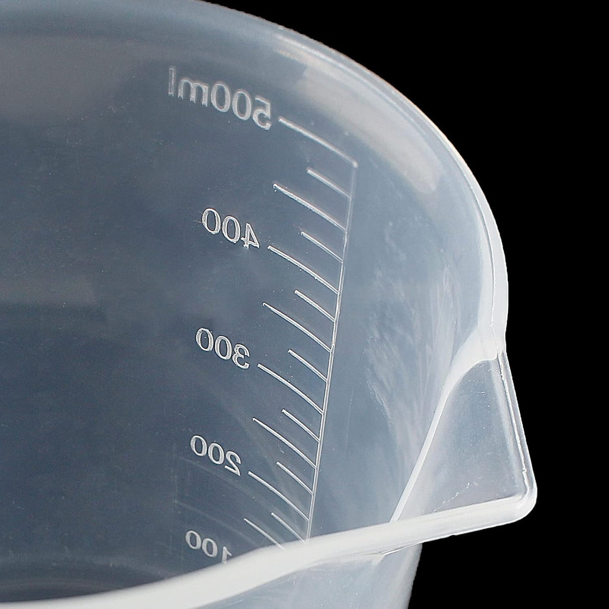 100ml/3.4oz Plastic Graduated Beaker, 3 Pack, Transparent | PP Material, Measuring Cup, Mixing Cup, For Kitchen Lab