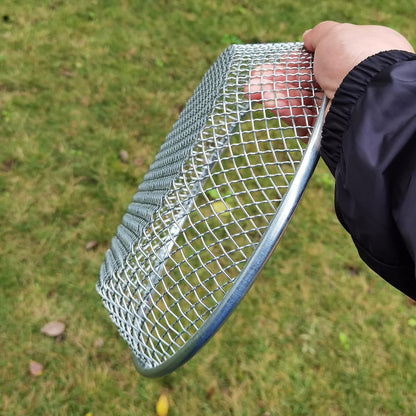 2PCS Gardening Sand Soil Compost Sifter Perfect for 5 Gallon Bucket, 1/4 Inch Mesh, 1/8 Inch Mesh