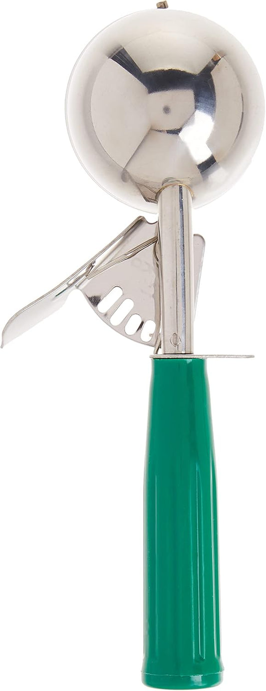 Ice Cream Disher, Size 12, Plastic Hdl, Green