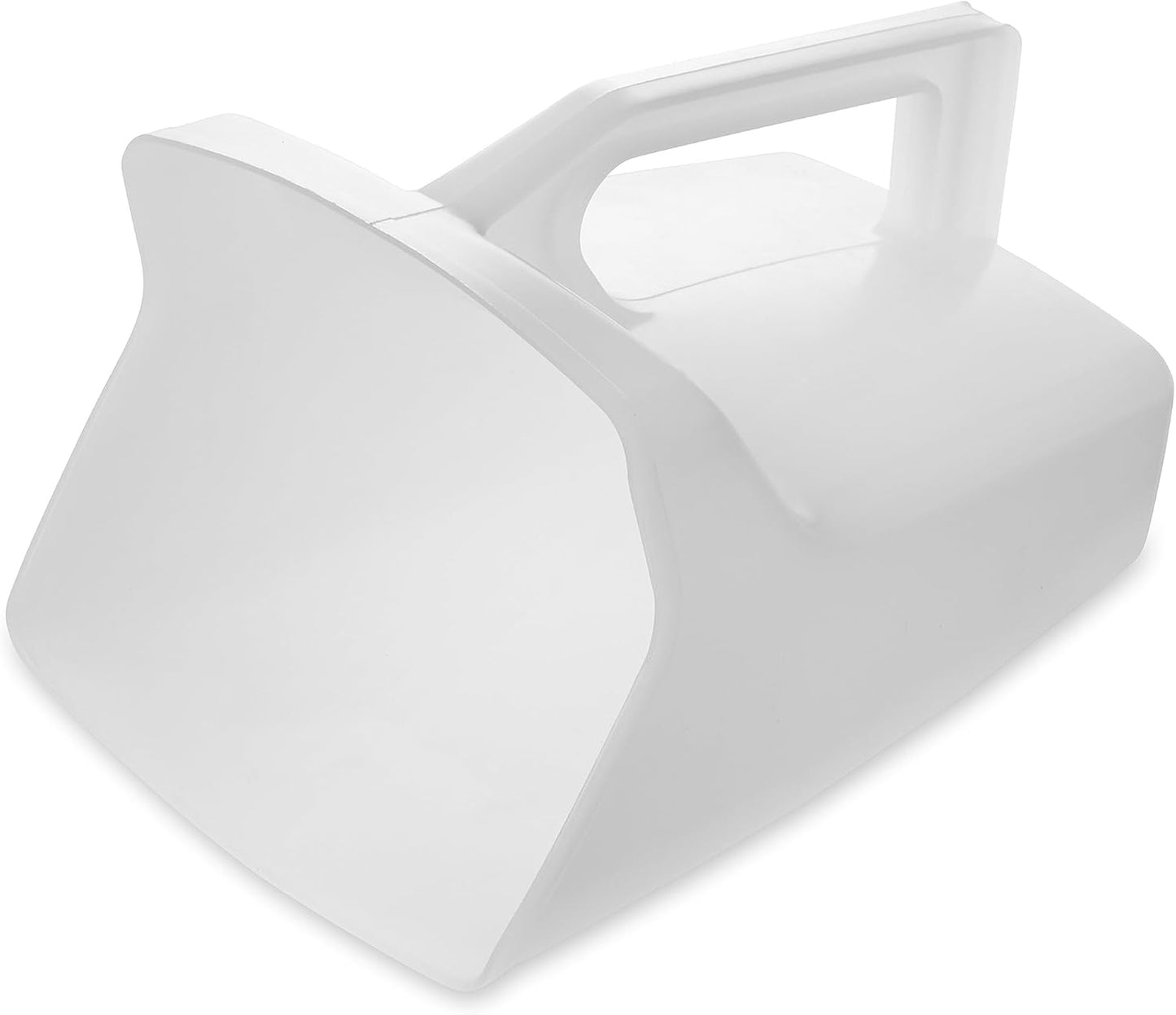 Food Service Utility Scoop, 64-Ounce, White, for Ice/Bar and Ingredient Use in Restaurant/Kitchen