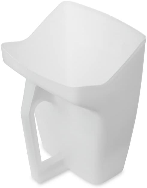 Food Service Utility Scoop, 64-Ounce, White, for Ice/Bar and Ingredient Use in Restaurant/Kitchen
