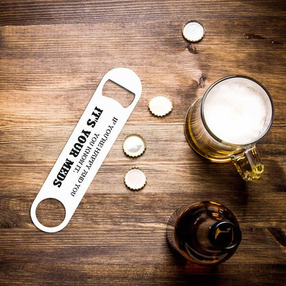 Animal Skin Texture Stainless Steel Bottle Opener Brown Black Beige Leopard Pattern Abstract Art Flat Beer Bottle Opener Keychain for Home Kitchen Bar Restaurant Party Birthday Gift