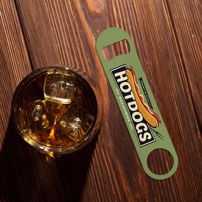 Animal Skin Texture Stainless Steel Bottle Opener Brown Black Beige Leopard Pattern Abstract Art Flat Beer Bottle Opener Keychain for Home Kitchen Bar Restaurant Party Birthday Gift