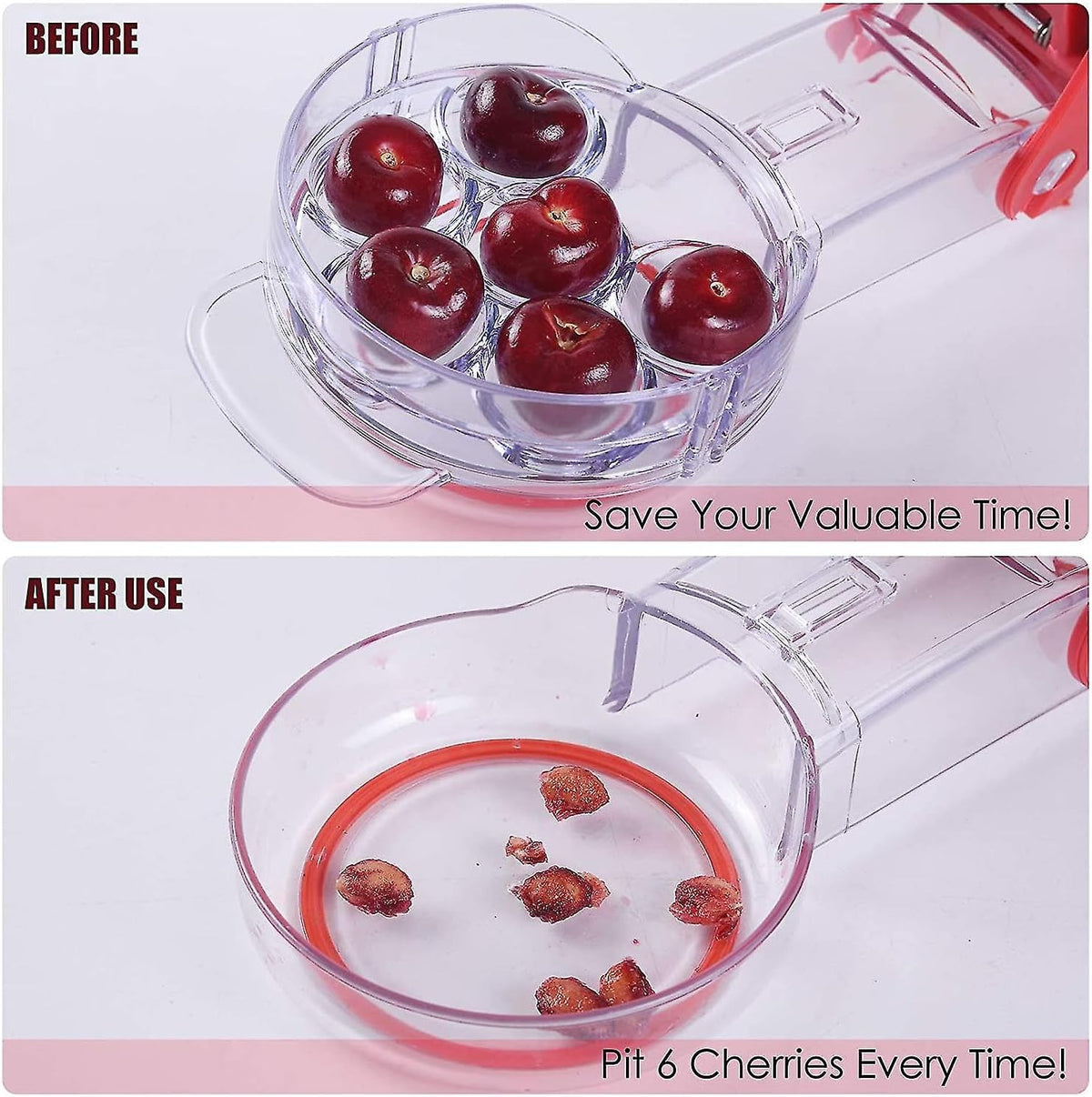 ®Cherry Pitter Tool Pit Remover - Jujube Core Remover, Simple & Effortless Multifunctional Cherry DepitterOne Click The Pit is Out,Portable Cherry Pit Remover for Kitchen, Cake Shop