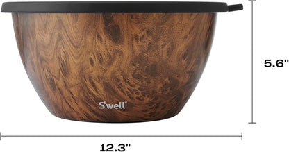Stainless Steel 64oz Salad Bowl Kit, Pink Topaz Color, Comes with 2oz Mini Canister and Removable Tray for Organization, Leakproof and Dishwasher Safe
