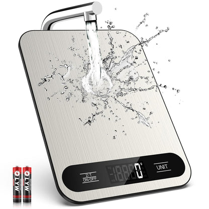 Food Scale, 22lb Digital Kitchen Scale with 6 Units Tare Function