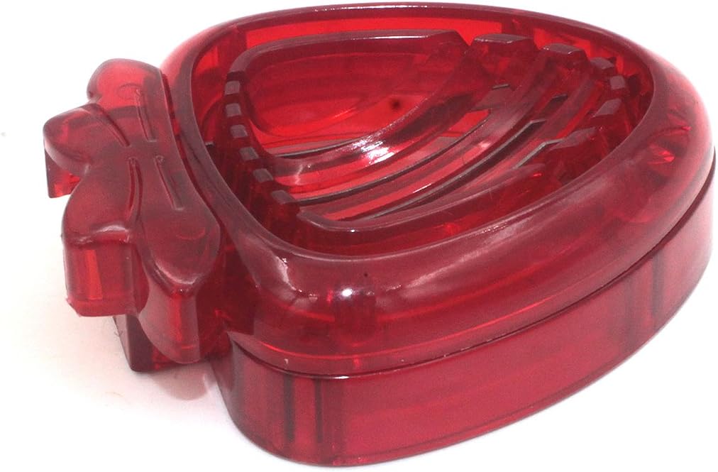 Accessories Simply Slice Strawberry Section Slicer Kitchen Cutter Gadgets Kitchen Tool Mini Slicer Cut Joie MSC Stainless Steel Blade Craft Fruit Tools Factory kiss