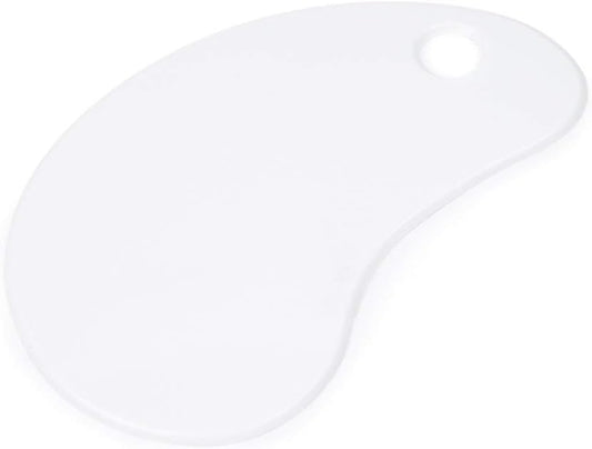 Fox Run Dough and Bowl Scraper, Curved, White