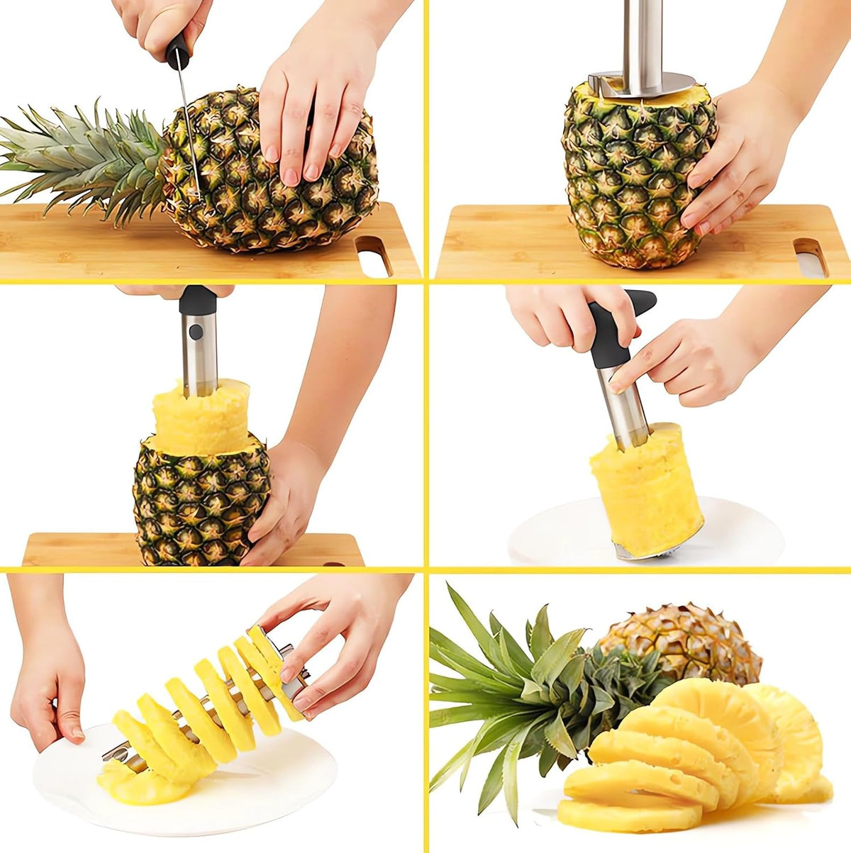 Fruit and Vegetable Corer Pepper Seed Apple Remover Bell Pepper Tomato Corer Tool Stainless Steel Kitchen Gadget onion slicer holder (Pepper Apple Corer Slicing)