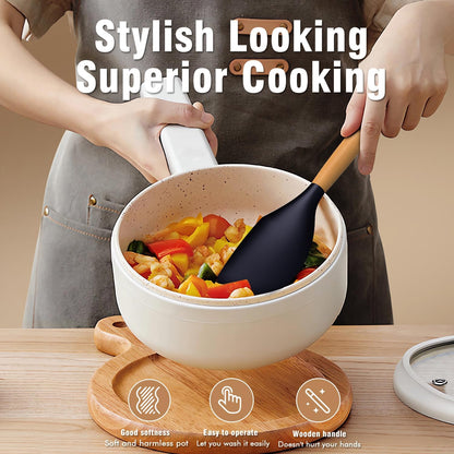 Silicone Kitchen Utensils Set, Food-grade Cooking Utensils, BPA-Free