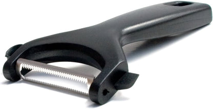 Vegetable Peeler – Serrated Swivel Peeler with built in Potato Eye Remover and Orange Peeler
