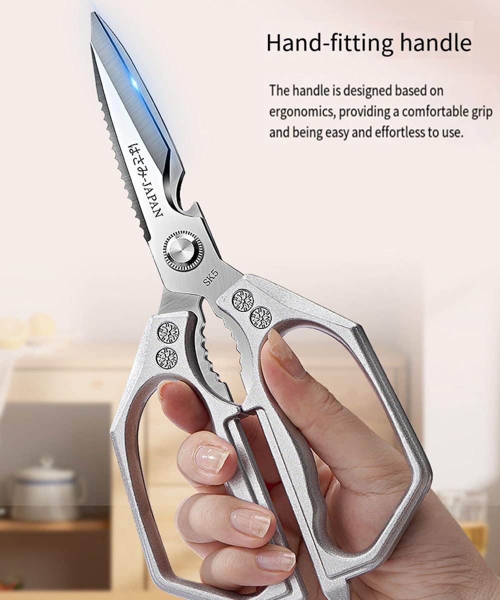Kitchen Scissor Heavy Duty Stainless Steel Kitchen Shears for Food Sliver