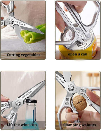 Kitchen Scissor Heavy Duty Stainless Steel Kitchen Shears for Food Sliver