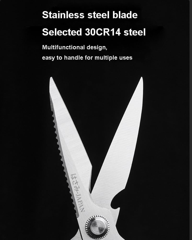 Kitchen Scissor Heavy Duty Stainless Steel Kitchen Shears for Food Sliver