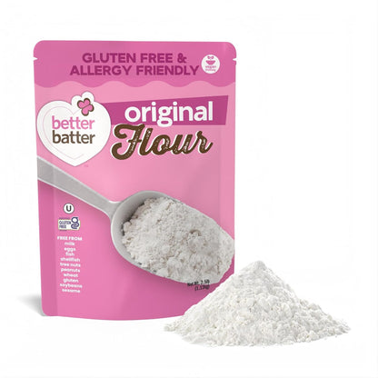 Original Blend Multipurpose Gluten Free Flour 2.5lb – Certified GFCO, Vegan, Kosher, Non-GMO – Top 9 Allergen Free, Award Winning Cup-for-Cup Baking Alternative to Regular Wheat Flour