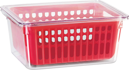 5169 Berry Bin - Single Basket, Red