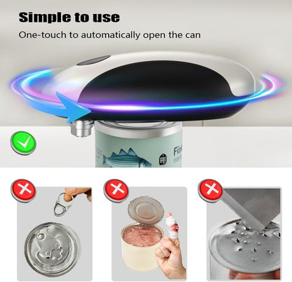 Electric Can Openers in 2026: Automatic Can Opener Electric with Rechargeable. The Can Opener Creates A Smooth Edge, Making It The Best Gift for Seniors And Kids. White
