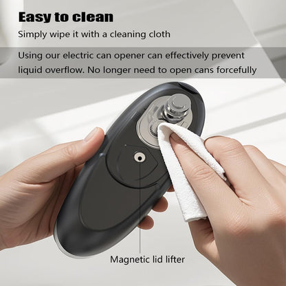 Electric Can Openers in 2026: Automatic Can Opener Electric with Rechargeable. The Can Opener Creates A Smooth Edge, Making It The Best Gift for Seniors And Kids. White
