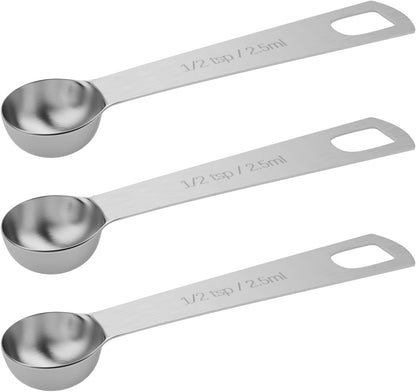 1PCS 1Tbsp(3tsp, 15ml) Measuring Spoon, Stainless Steel Teaspoon