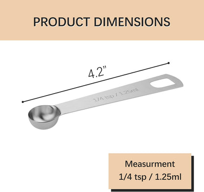 1PCS 1Tbsp(3tsp, 15ml) Measuring Spoon, Stainless Steel Teaspoon