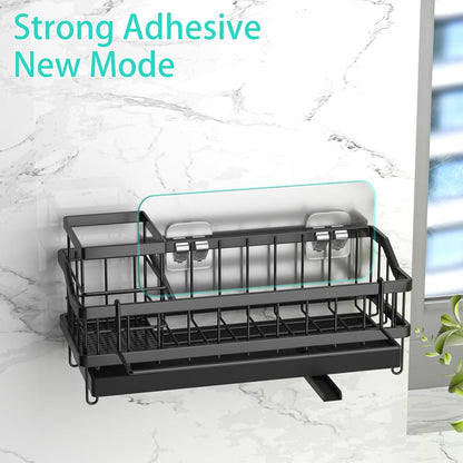 Sponge Holder for Kitchen Sink - Kitchen Accessories | Countertop Rustproof Stainless Steel, Sink Caddy