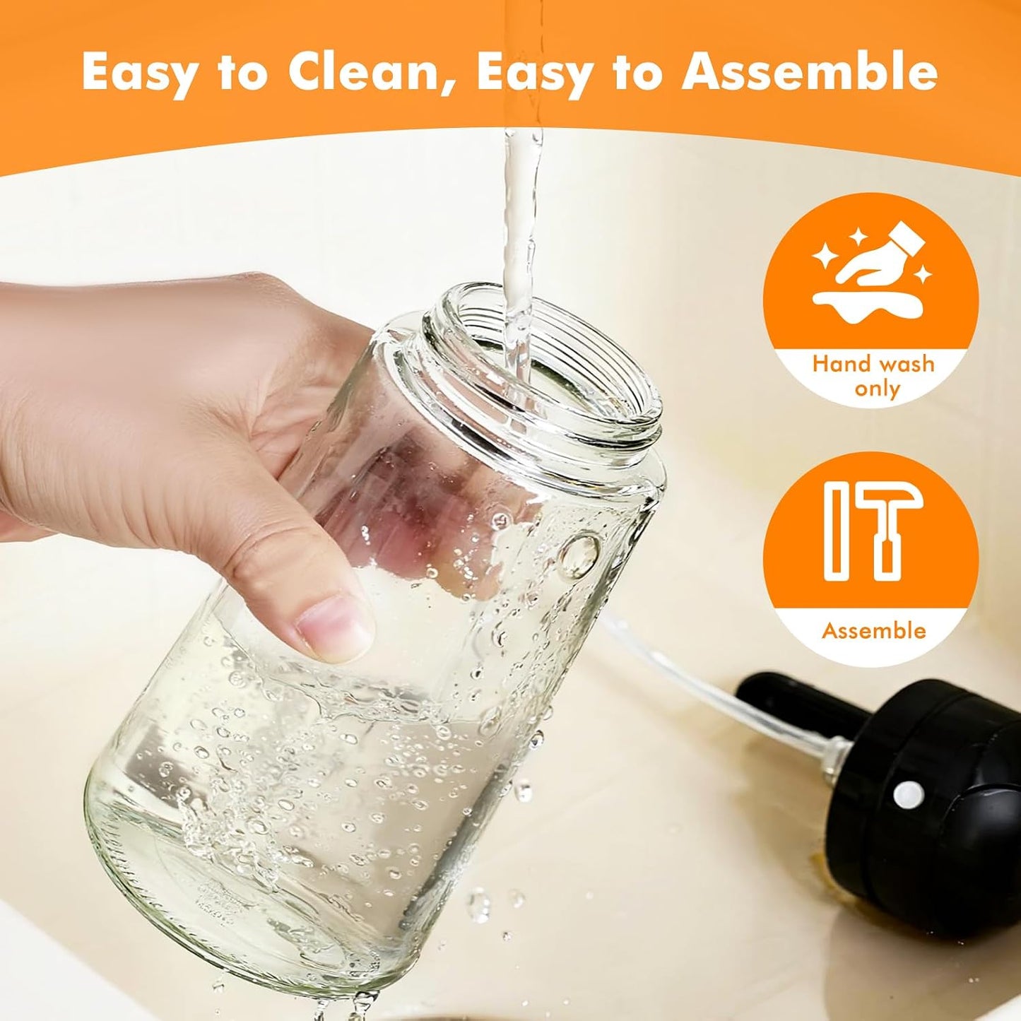 Oil Sprayer for Cooking,470ml Cooking Olive Oil Sprayer and Oil Dispenser 2 In 1, Food-grade Glass Oil Spray Bottle Mister for Air Fryer, BBQ, Griddle (Black+dark green glass and color label)