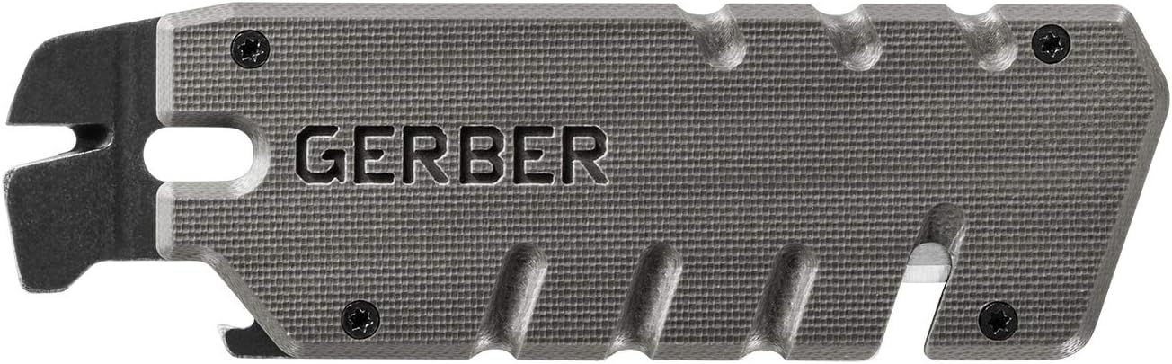 Prybrid Pocket Knife Multitool 8-in-1 Box Cutter, Bottle Opener,Blue