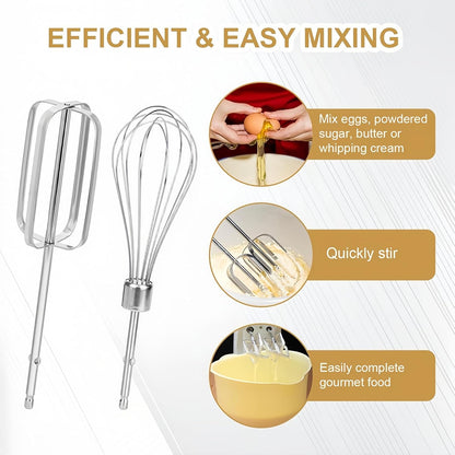 6-Pack Hand Mixer Attachments for Hamilton Beach 62632R 62682RZ
