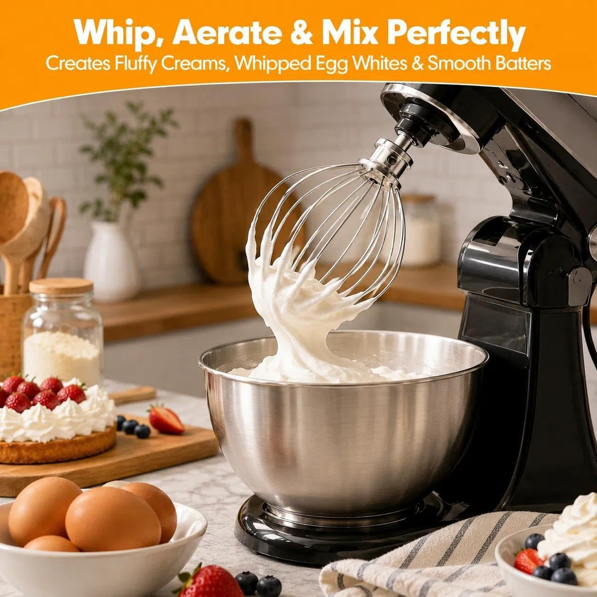 6-Pack Hand Mixer Attachments for Hamilton Beach 62632R 62682RZ