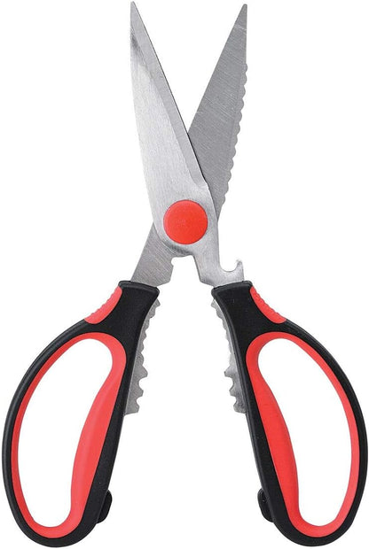 Cutlery-Pro 5-Blade Herb Scissors and Kitchen Shears, Approved, Stainless Steel Blades