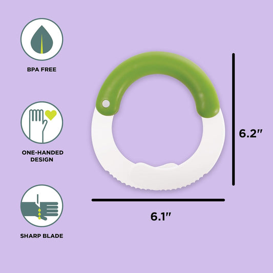 104-259-120 SaladShears Nylon Lettuce Chopper - White