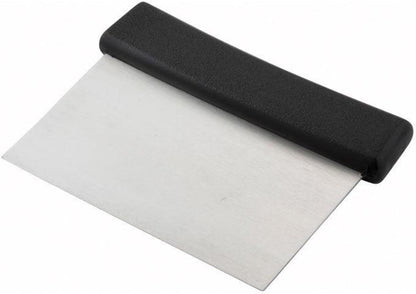 Stainless Steel Dough Scraper with Wood Handle
