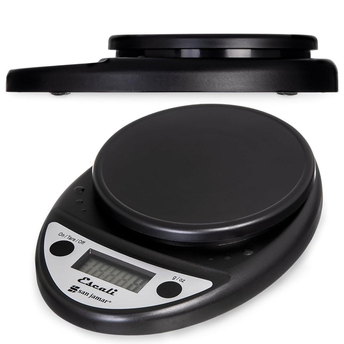 San Jamar Primo NSF Listed Digital Scale, 11 lb/5 kg, Black (SCDGP11BK)