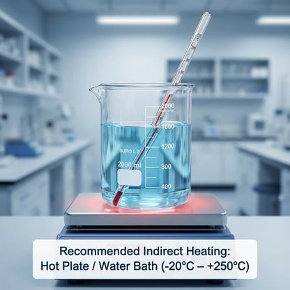 Borosilicate Glass 2000ml Beaker – Double Scale Measuring Cup for Lab, Classroom & Experiment Use