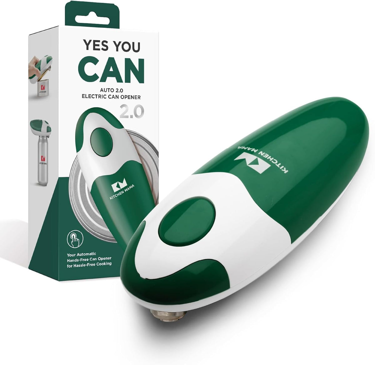 Auto 2.0 Electric Can Opener, Marble White