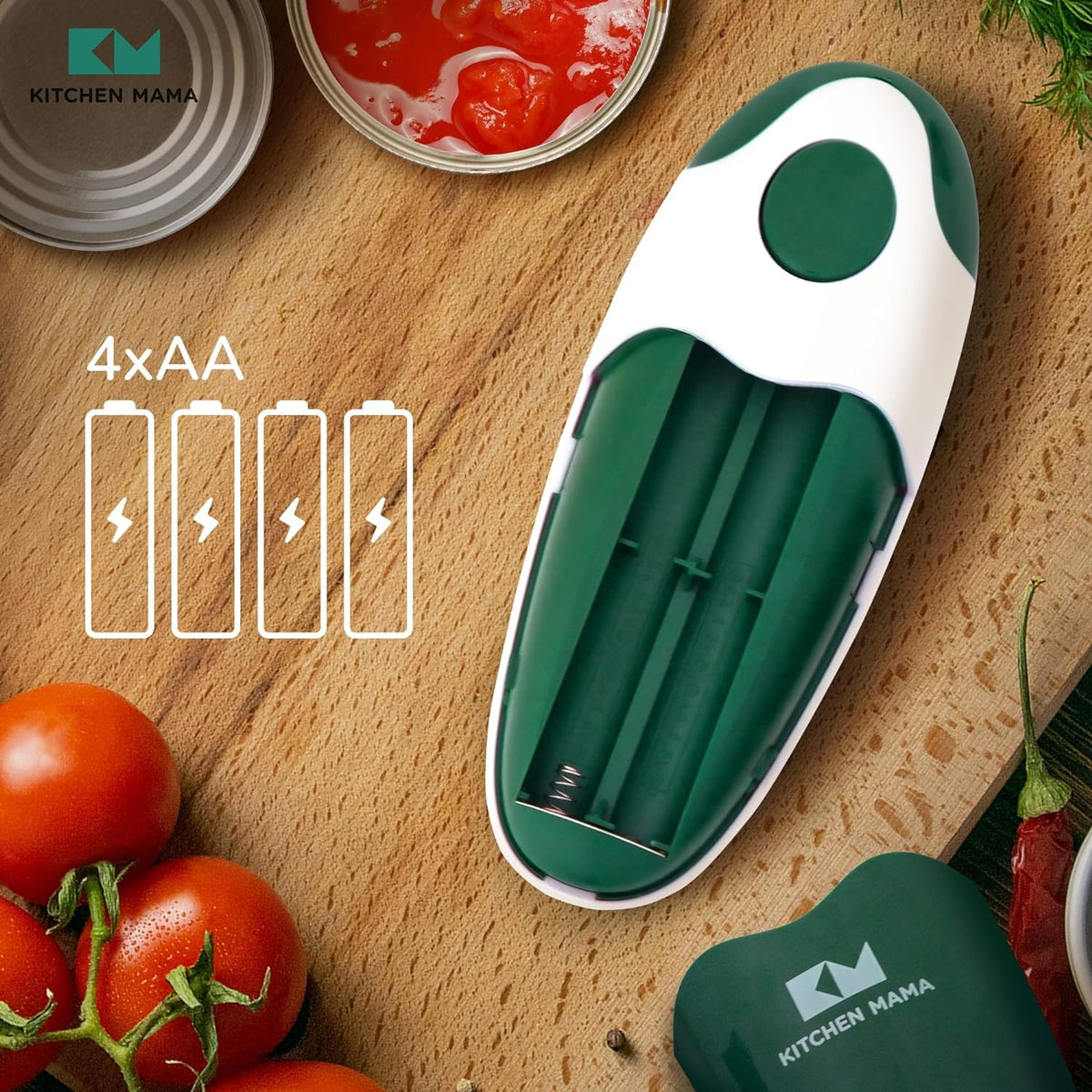 Auto 2.0 Electric Can Opener, Marble White