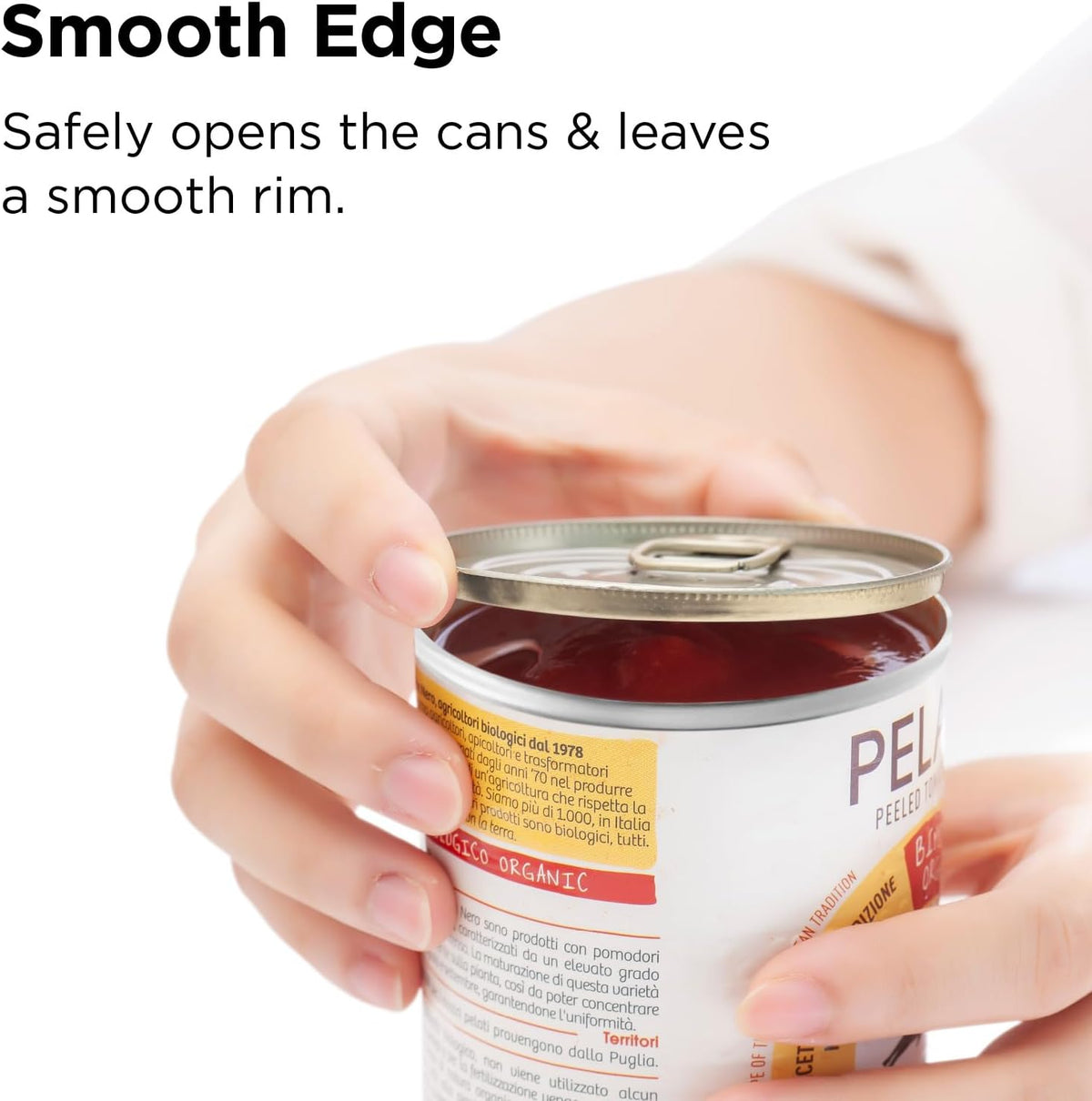 Auto 2.0 Electric Can Opener, Marble White