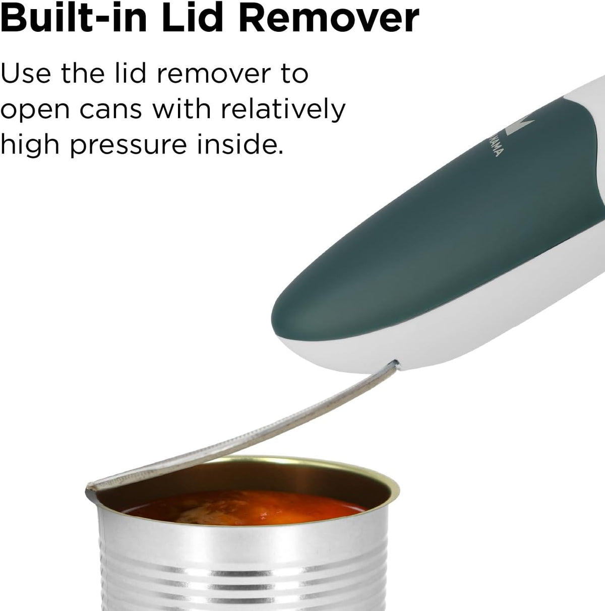 Auto 2.0 Electric Can Opener, Marble White
