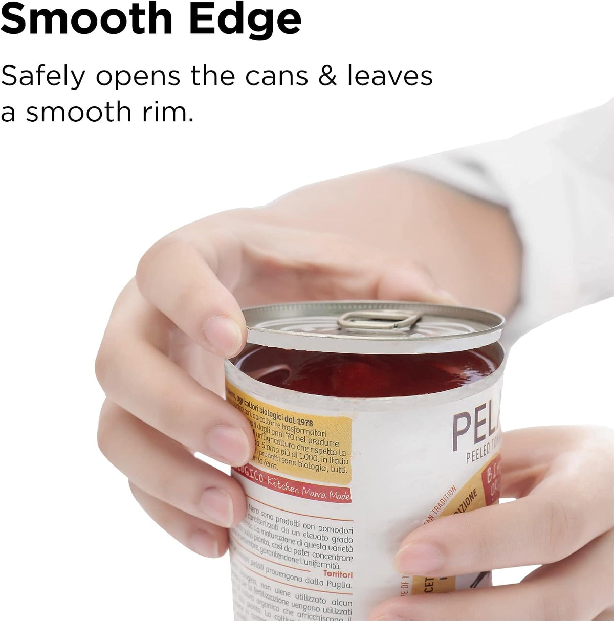 Auto 2.0 Electric Can Opener, Marble White