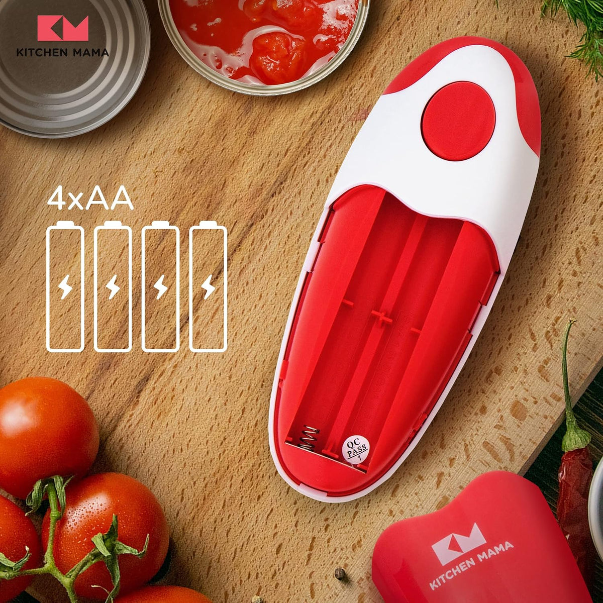 Auto 2.0 Electric Can Opener, Marble White