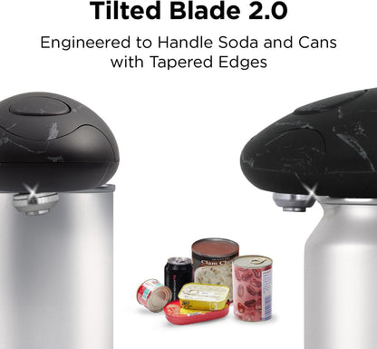 Auto 2.0 Electric Can Opener, Marble White