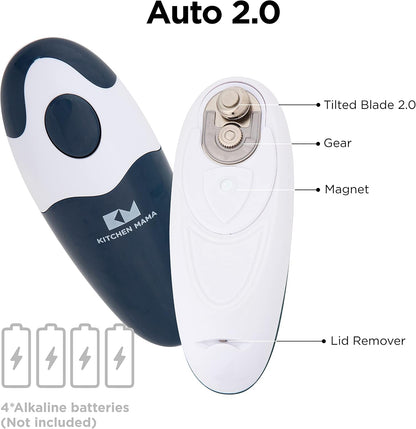 Auto 2.0 Electric Can Opener, Marble White