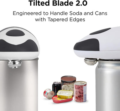 Auto 2.0 Electric Can Opener, Marble White