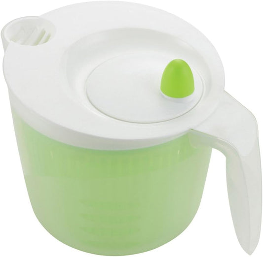 Parukinzoku Just Right Salad Spinner with Handle - 2Quarts