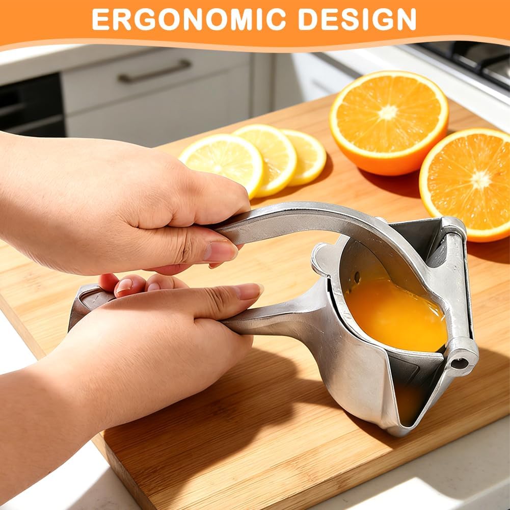 Aluminum Alloy Fresh Fruit Juice Extractor,Hand Juicer Squeezer