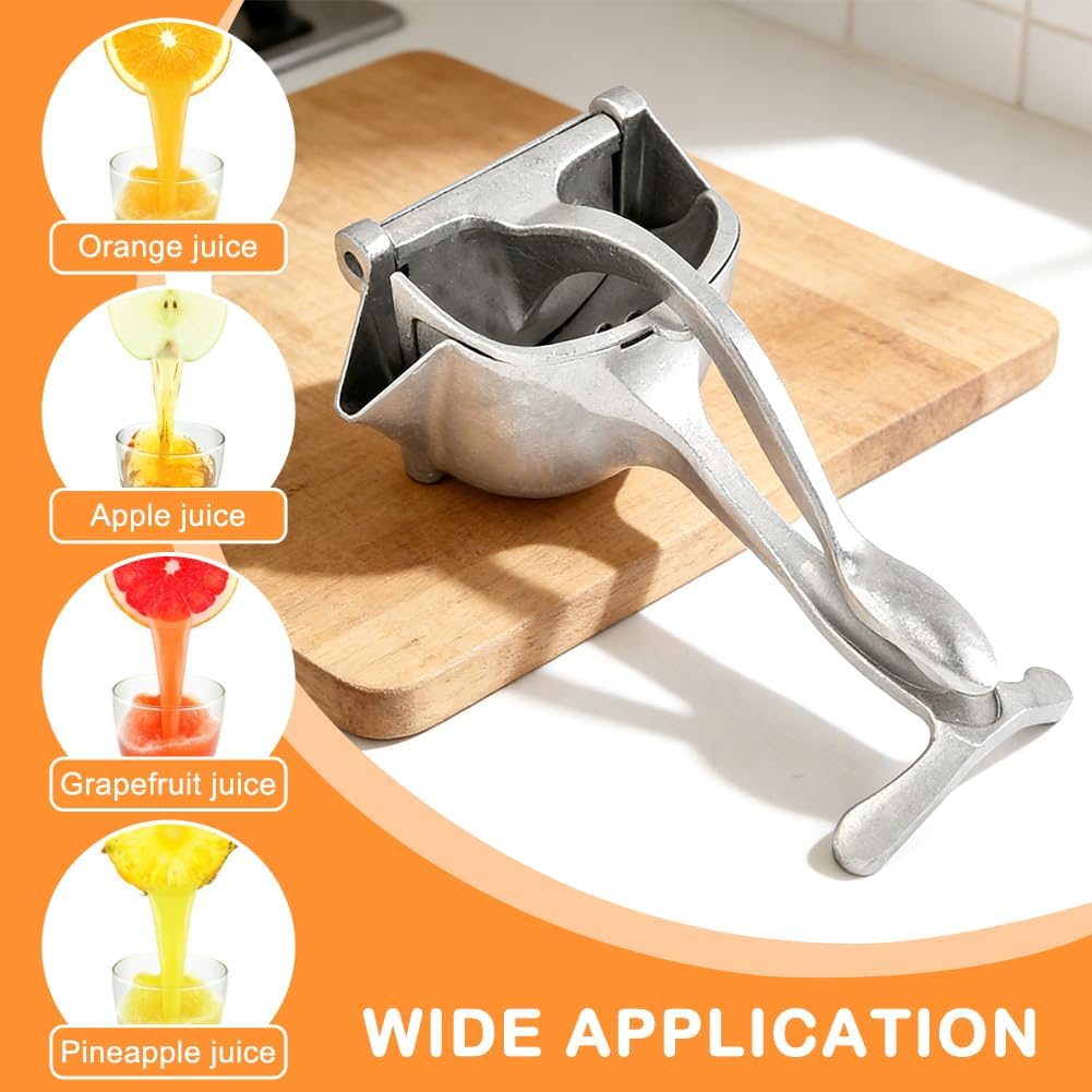 Aluminum Alloy Fresh Fruit Juice Extractor,Hand Juicer Squeezer